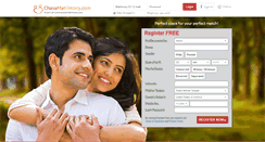 Desktop Screenshot of chasamatrimony.com